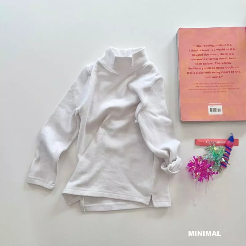Minimal - Korean Children Fashion - #fashionkids - Half Turtleneck Tee - 9