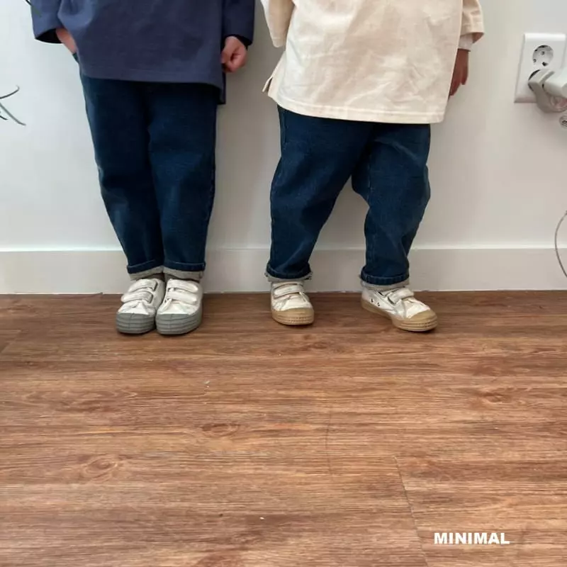 Minimal - Korean Children Fashion - #fashionkids - Winter Fleee Jeans - 7