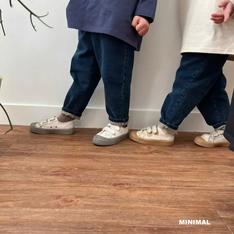 Minimal - Korean Children Fashion - #kidsstore - Winter Fleee Jeans - 9