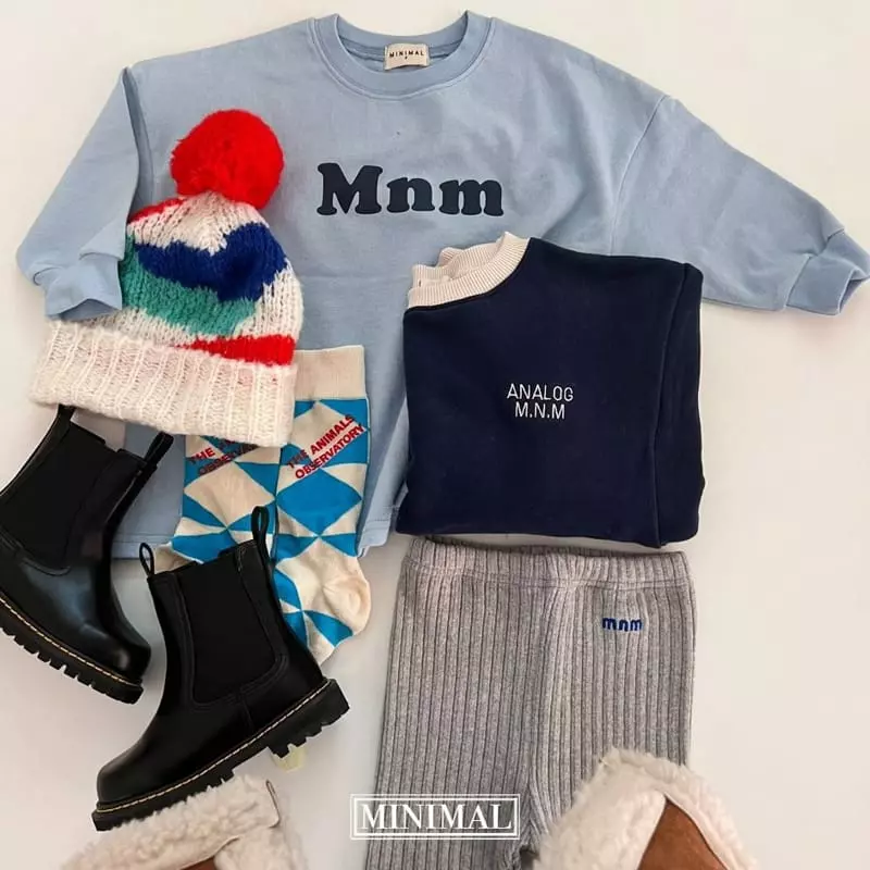 Minimal - Korean Children Fashion - #kidzfashiontrend - Embrodiery Leggings - 5
