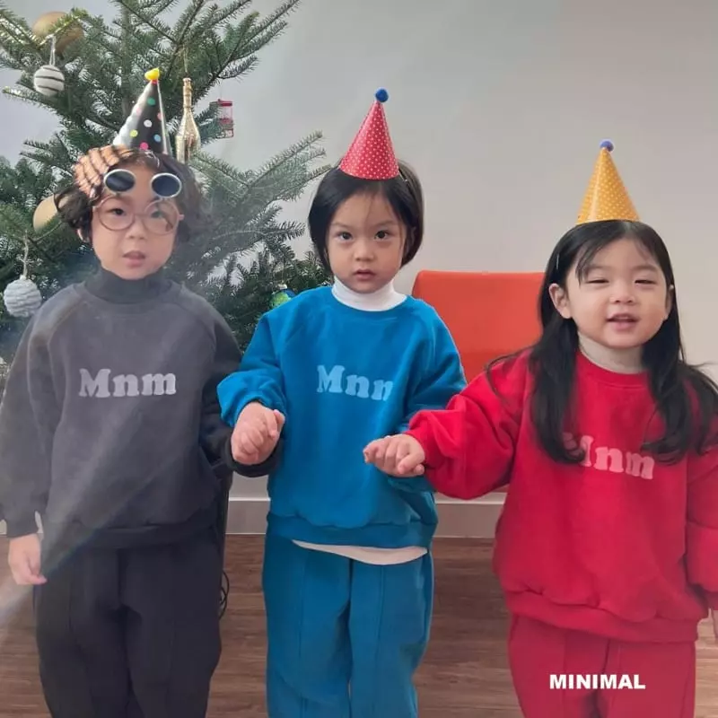 Minimal - Korean Children Fashion - #littlefashionista - Fleece trainning Top Bottom Set - 3