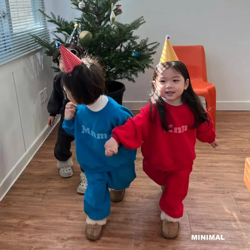 Minimal - Korean Children Fashion - #stylishchildhood - Fleece trainning Top Bottom Set - 9