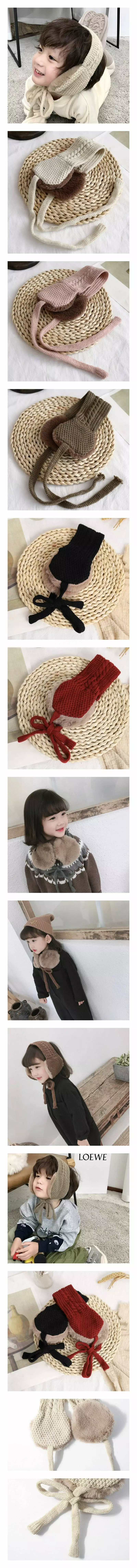 Miso - Korean Children Fashion - #kidsstore - Necky Earmuffs