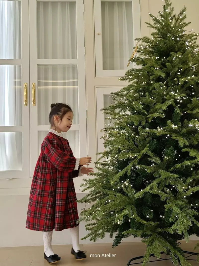 Mon Atelier - Korean Children Fashion - #Kfashion4kids - Noel One-piece - 8