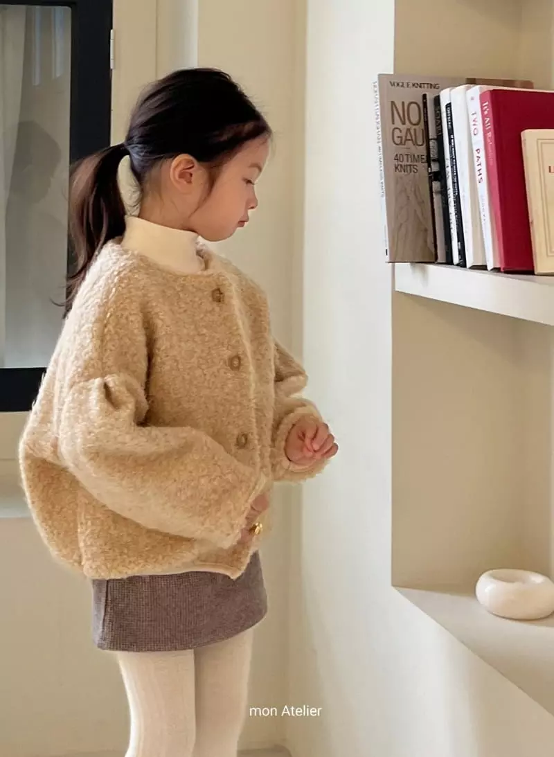 Mon Atelier - Korean Children Fashion - #designkidswear - Poodle Jacket - 7