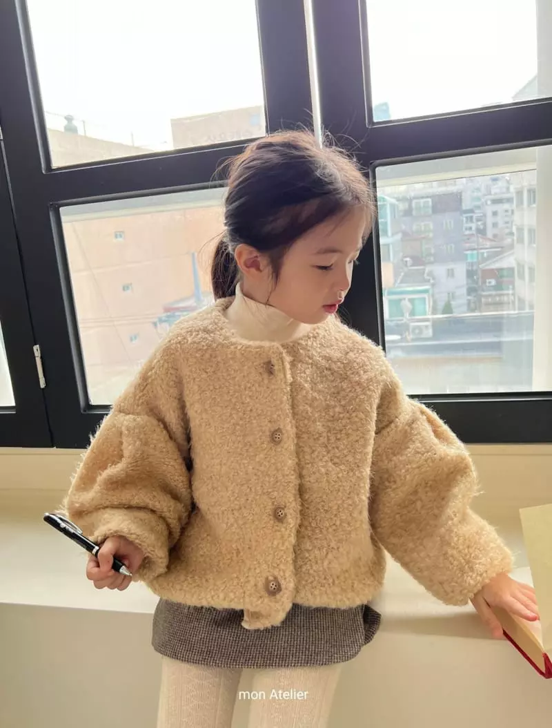 Mon Atelier - Korean Children Fashion - #fashionkids - Poodle Jacket - 9