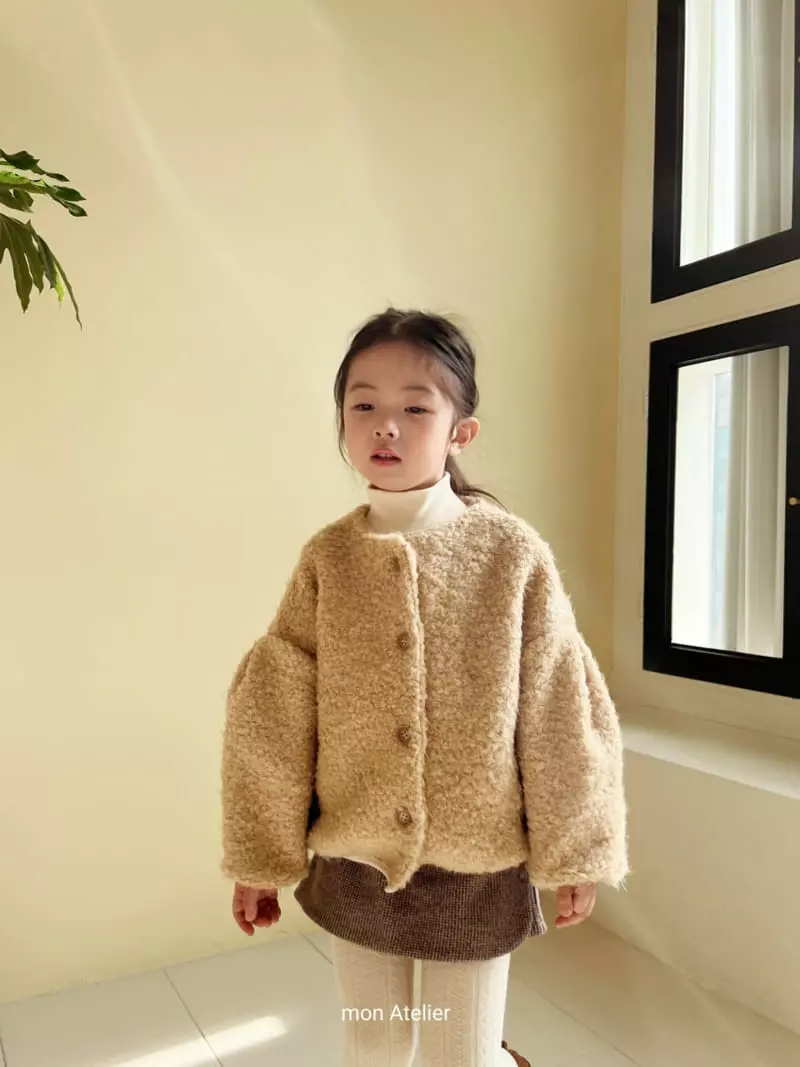 Mon Atelier - Korean Children Fashion - #kidsshorts - Poodle Jacket - 10
