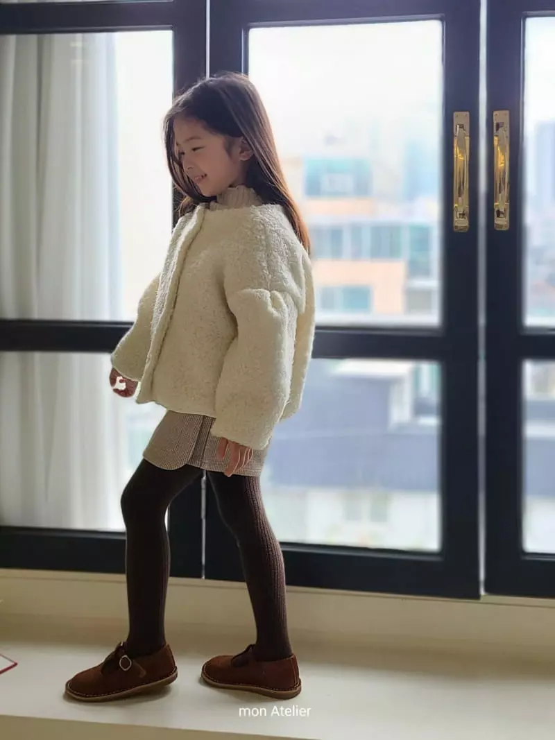 Mon Atelier - Korean Children Fashion - #kidzfashiontrend - Poodle Jacket - 12