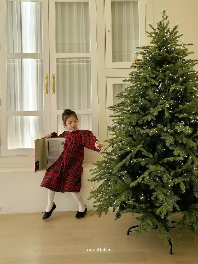 Mon Atelier - Korean Children Fashion - #littlefashionista - Noel One-piece - 9