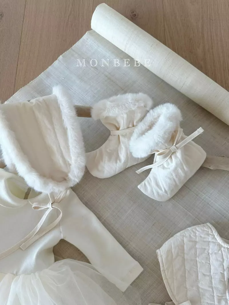Monbebe - Korean Baby Fashion - #babygirlfashion - Quilting Socks - 2