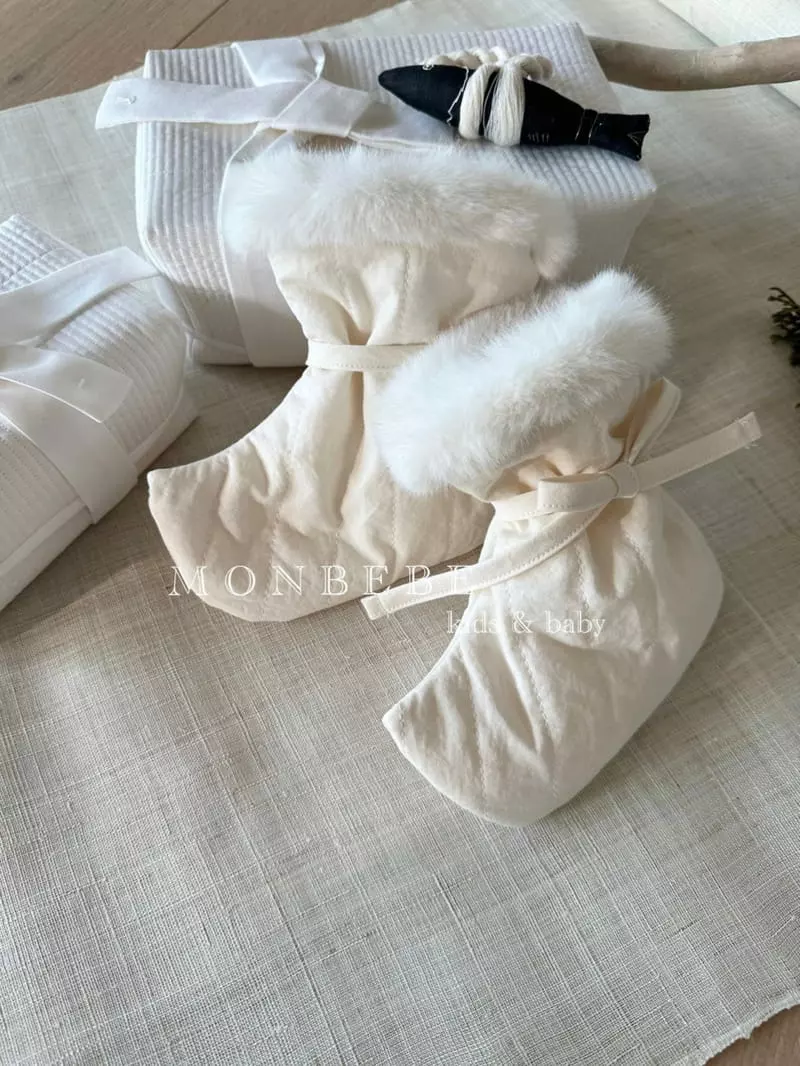 Monbebe - Korean Baby Fashion - #babyootd - Quilting Socks - 5