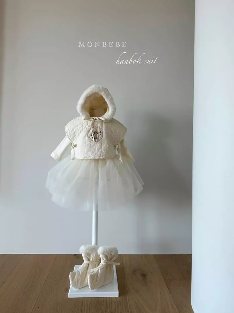 Monbebe - Korean Baby Fashion - #babyoutfit - Basic Collar One-piece - 10