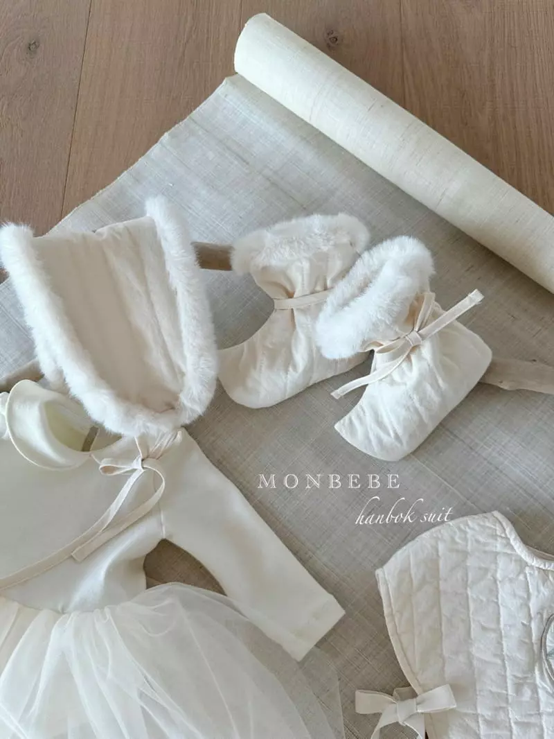 Monbebe - Korean Baby Fashion - #babyoutfit - Quilting Socks - 6