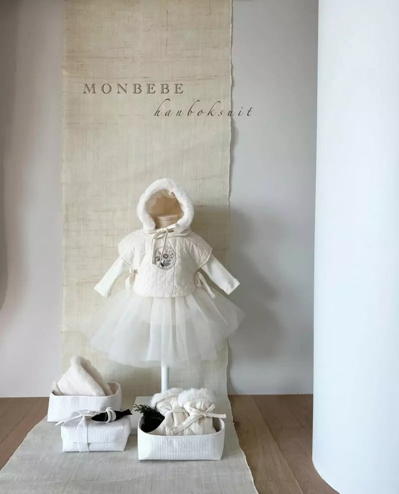 Monbebe - Korean Baby Fashion - #babywear - Basic Collar One-piece - 12