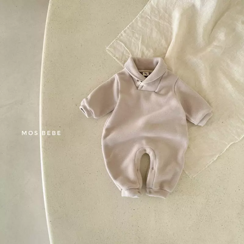 Mos Bebe - Korean Baby Fashion - #babyboutique - Fluffy Shawl Bodysuit - 7