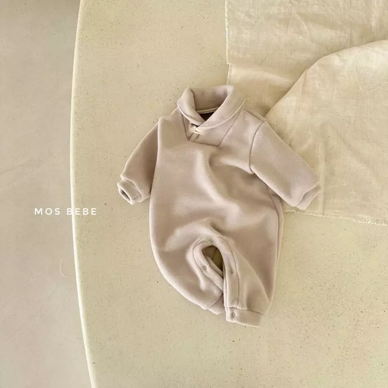 Mos Bebe - Korean Baby Fashion - #babyboutique - Fluffy Shawl Bodysuit - 8