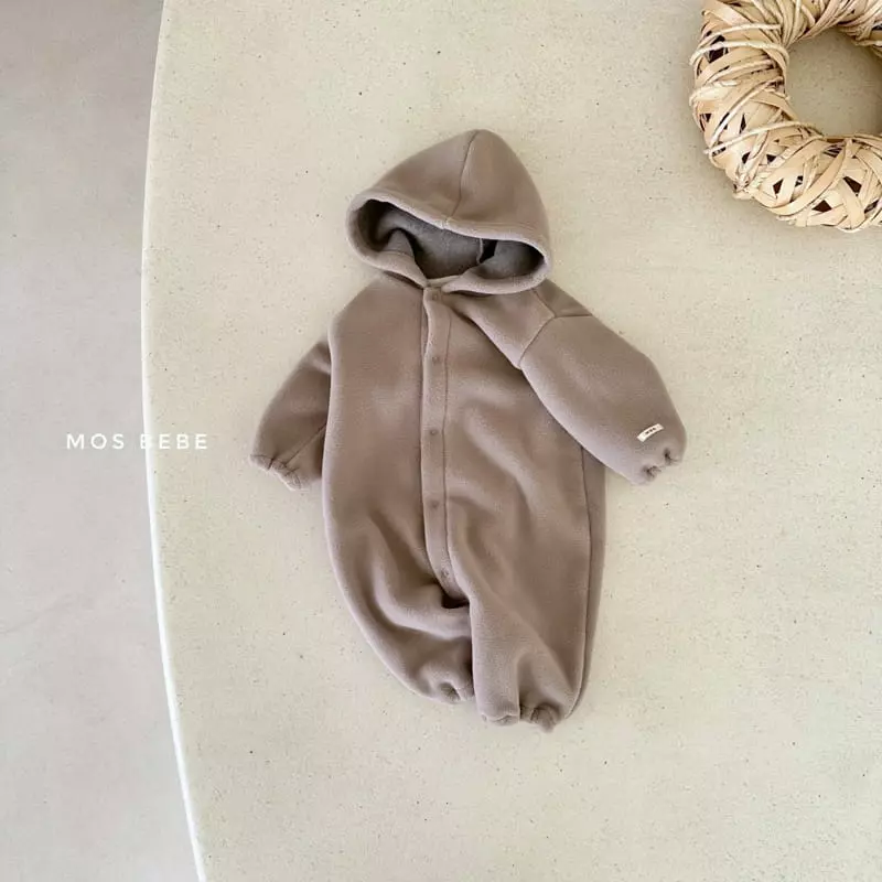 Mos Bebe - Korean Baby Fashion - #babyboutique - Grady hoody Bodysuit - 6