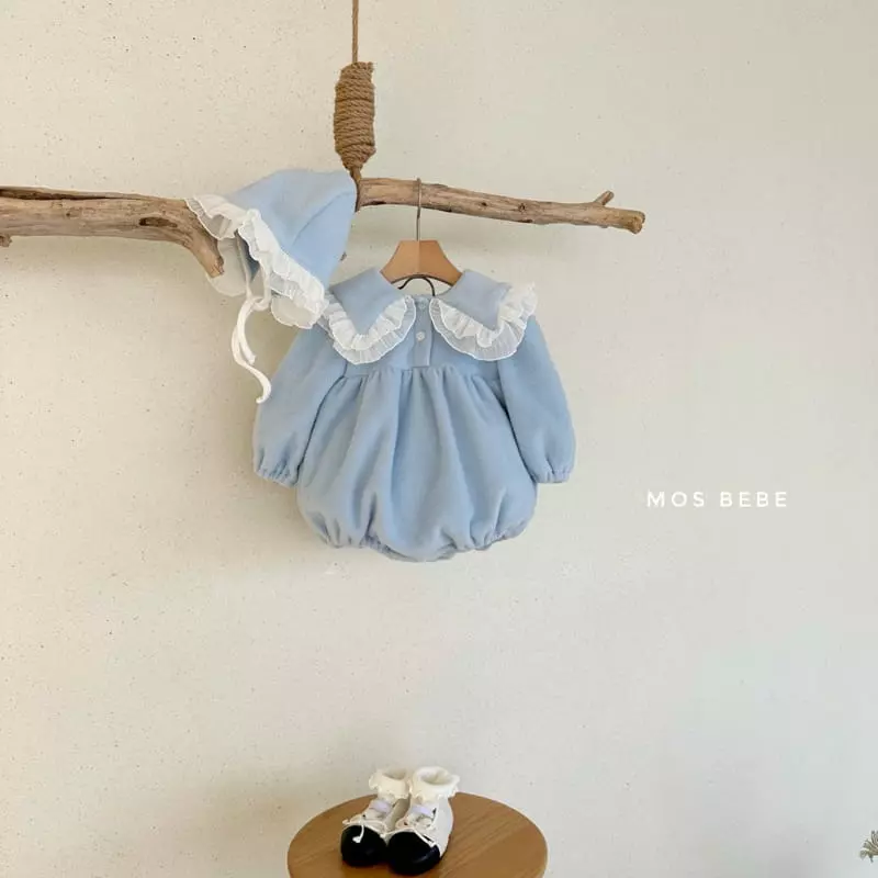 Mos Bebe - Korean Baby Fashion - #babyboutiqueclothing - Cotton Candy Frill Bodysuit - 2