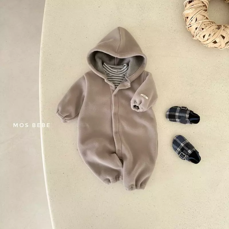 Mos Bebe - Korean Baby Fashion - #babyclothing - Grady hoody Bodysuit - 9