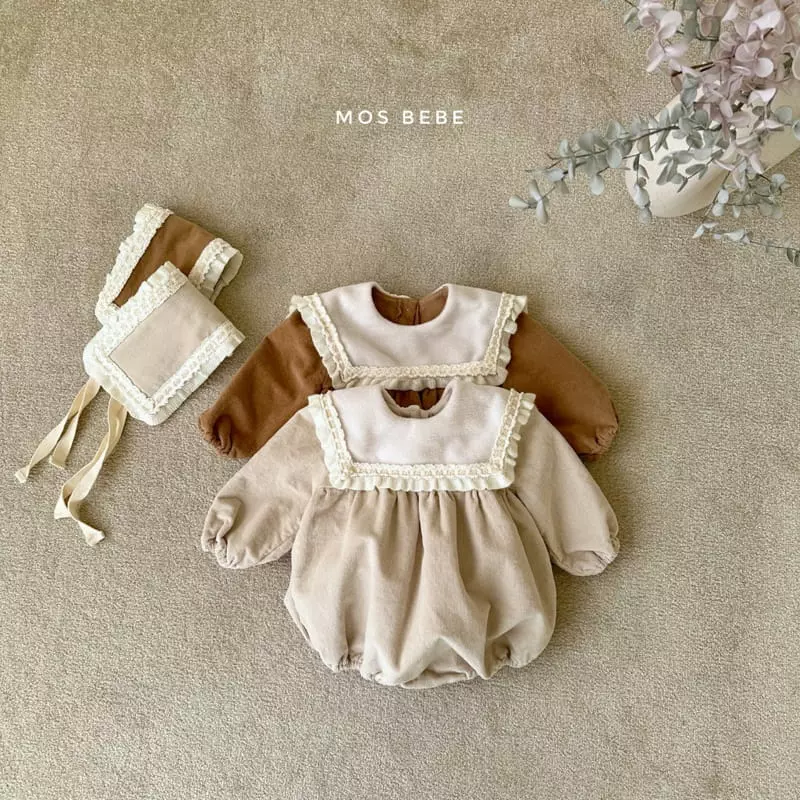 Mos Bebe - Korean Baby Fashion - #babyboutiqueclothing - Caramel Culchip Bodysuit - 4