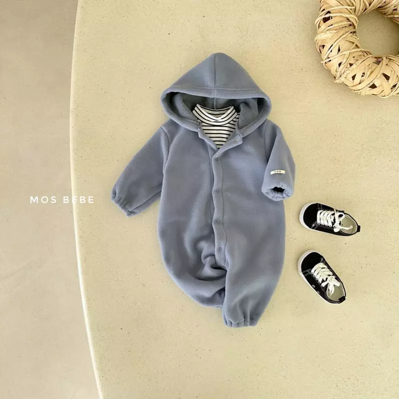 Mos Bebe - Korean Baby Fashion - #babyfashion - Grady hoody Bodysuit - 10