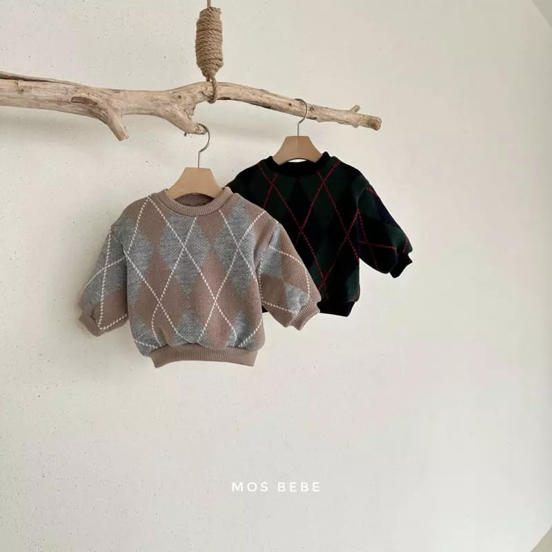 Mos Bebe - Korean Baby Fashion - #babylifestyle - Holly Knit Sweatshirt - 8
