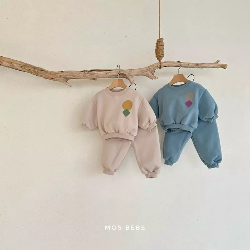 Mos Bebe - Korean Baby Fashion - #babyoninstagram - Shape top Bottom Set - 10