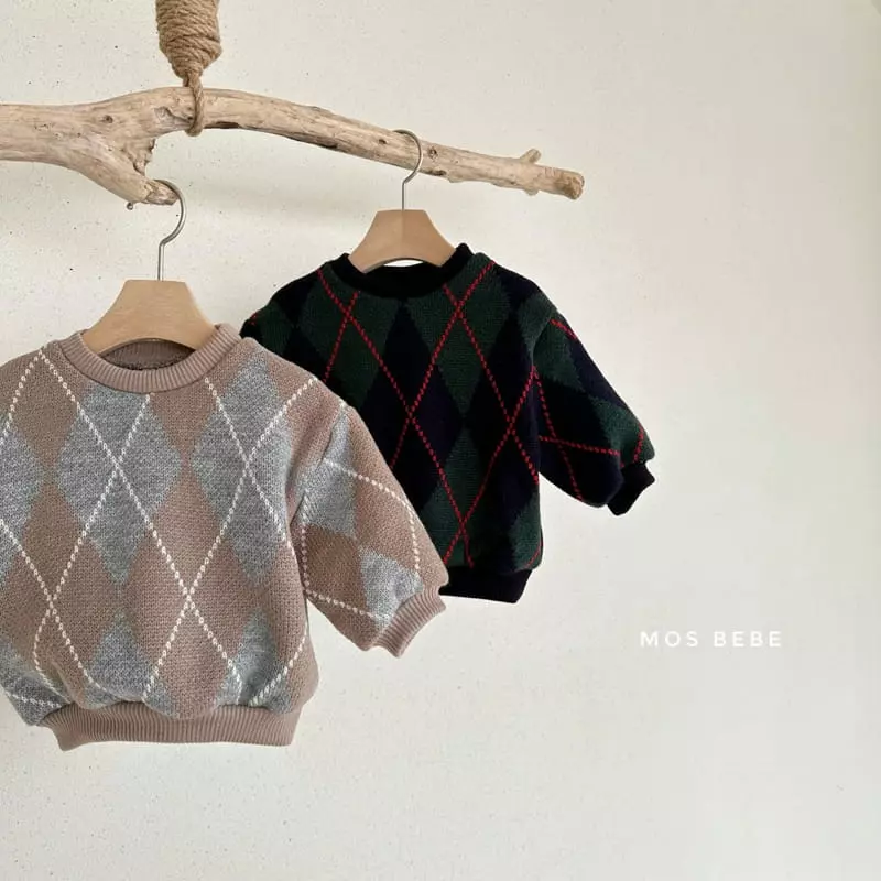 Mos Bebe - Korean Baby Fashion - #babyoninstagram - Holly Knit Sweatshirt - 9