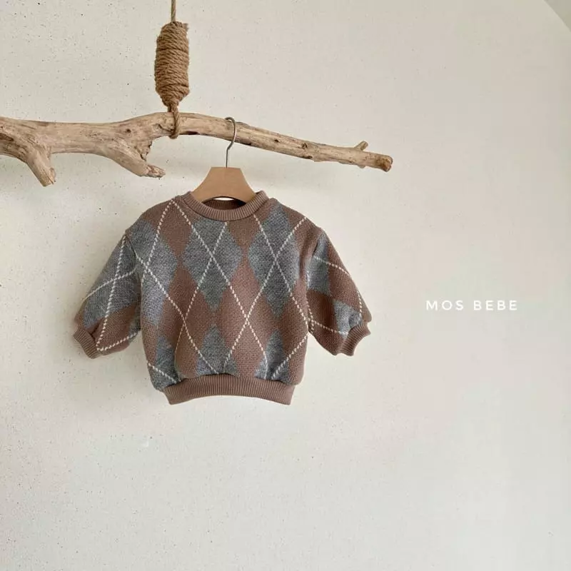 Mos Bebe - Korean Baby Fashion - #babyoutfit - Holly Knit Sweatshirt - 11