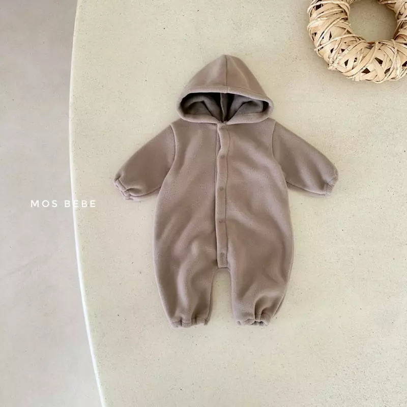 Mos Bebe - Korean Baby Fashion - #onlinebabyshop - Grady hoody Bodysuit - 5