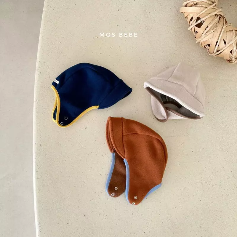 Mos Bebe - Korean Baby Fashion - #onlinebabyboutique - Vivid Hat Muffler Set - 4