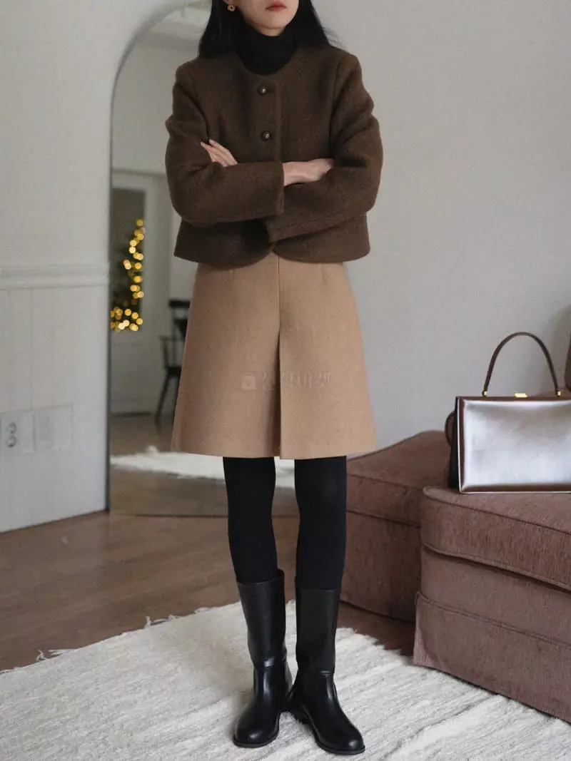 Nan - Korean Women Fashion - #momslook - Alpaca Jacket - 6
