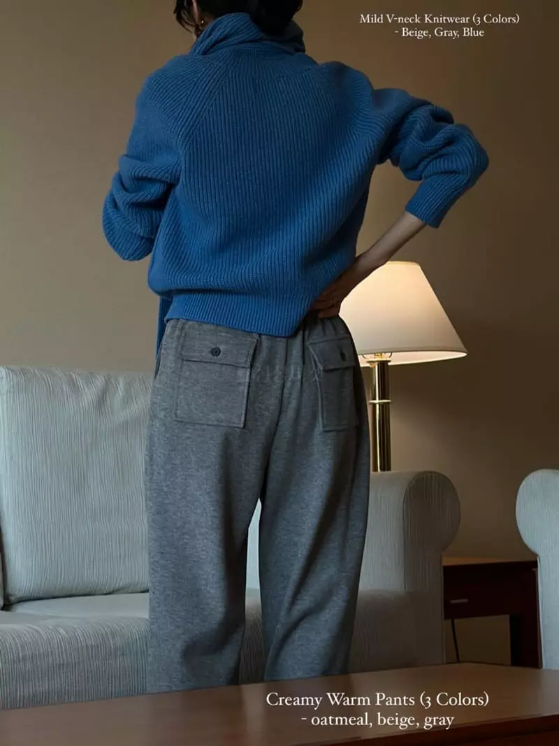 Nan - Korean Women Fashion - #vintageinspired - Creamy Pants - 5