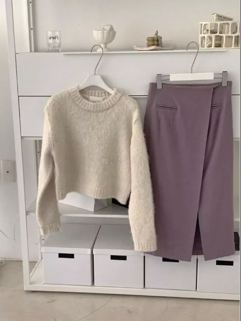 Nave - Korean Women Fashion - #shopsmall - Er Skirt - 2