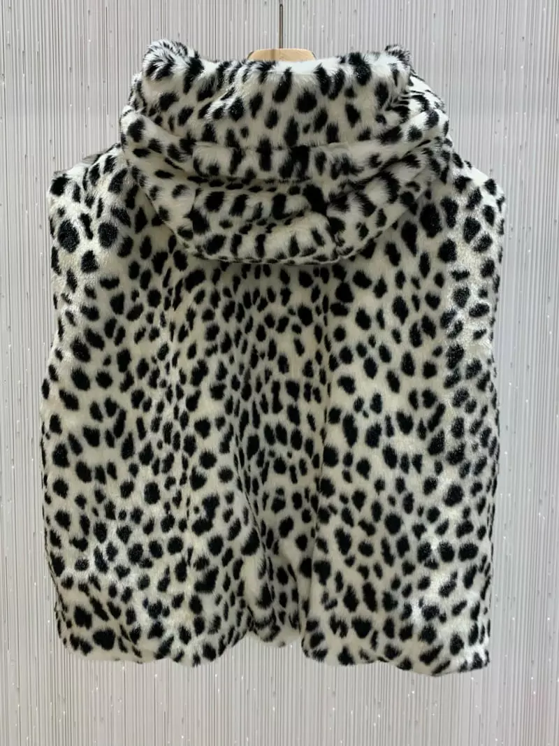 Neroli36 - Korean Women Fashion - #momslook - H Leopard Vest - 10