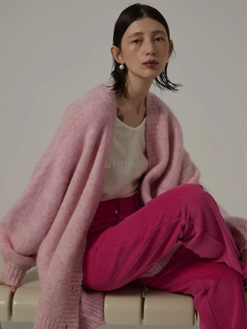 Neroli36 - Korean Women Fashion - #momslook - Kid Mohair Cardigan - 7