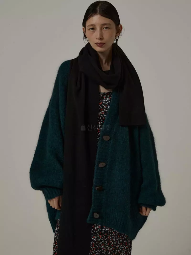 Neroli36 - Korean Women Fashion - #romanticstyle - Kid Mohair Cardigan - 3