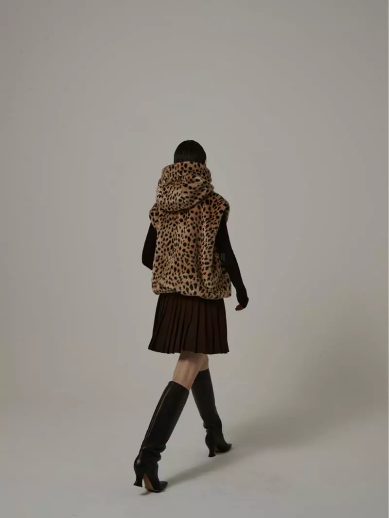 Neroli36 - Korean Women Fashion - #womensfashion - H Leopard Vest - 7