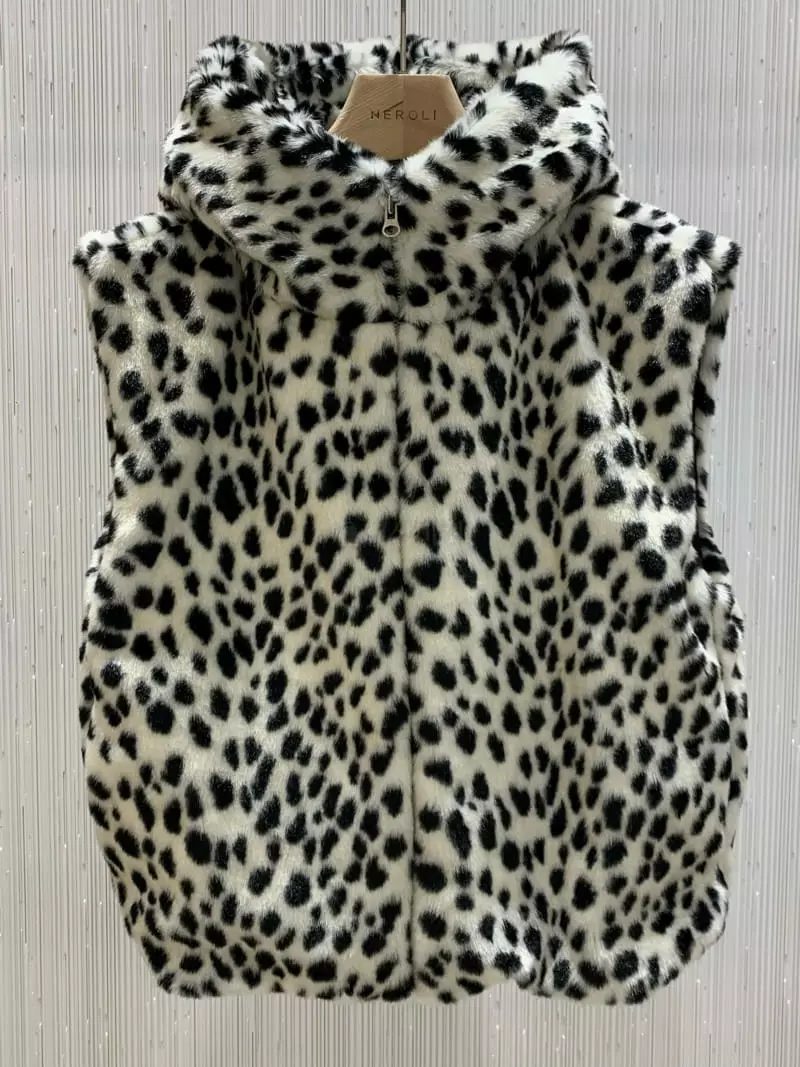 Neroli36 - Korean Women Fashion - #womensfashion - H Leopard Vest - 9