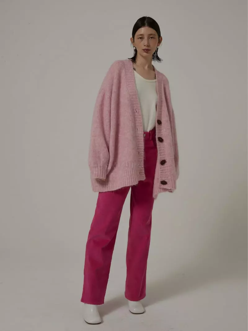 Neroli36 - Korean Women Fashion - #womensfashion - Kid Mohair Cardigan - 8