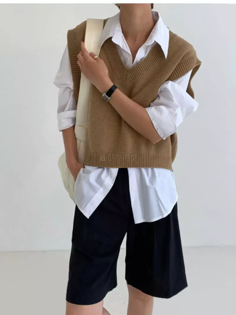 Neuf Nine - Korean Women Fashion - #momslook - Boxy Vest