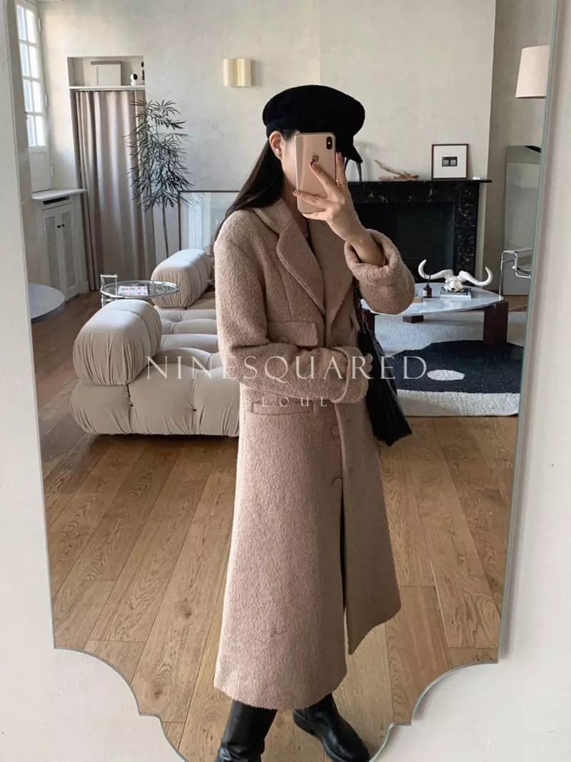 Ninesquared - Korean Women Fashion - #momslook - Mont Coat - 8