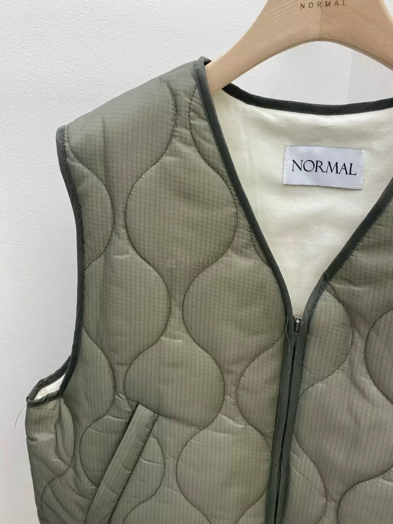 Normal - Korean Women Fashion - #momslook - Milly Quilting Vest - 3