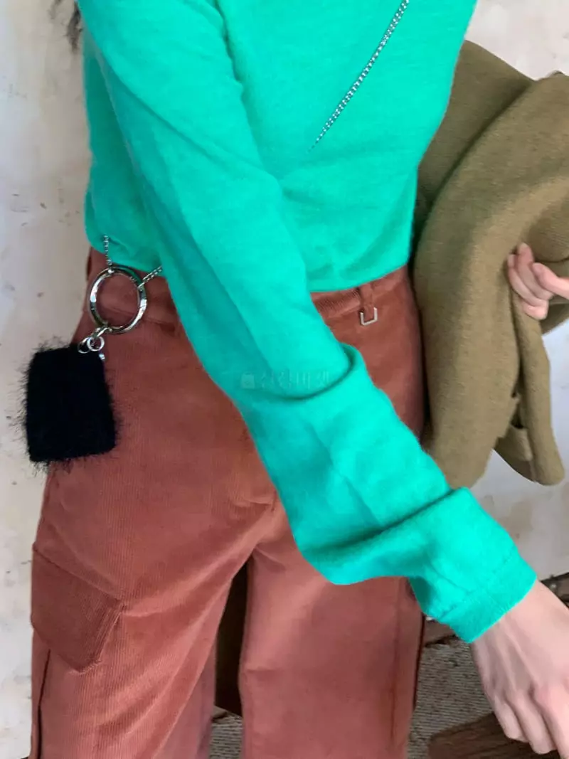 Normal - Korean Women Fashion - #momslook - Baby Alpaca Turtleneck Tee - 7