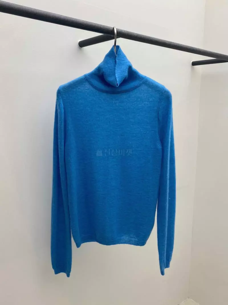 Normal - Korean Women Fashion - #womensfashion - Baby Alpaca Turtleneck Tee - 10