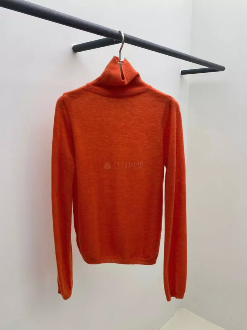 Normal - Korean Women Fashion - #womensfashion - Baby Alpaca Turtleneck Tee - 12