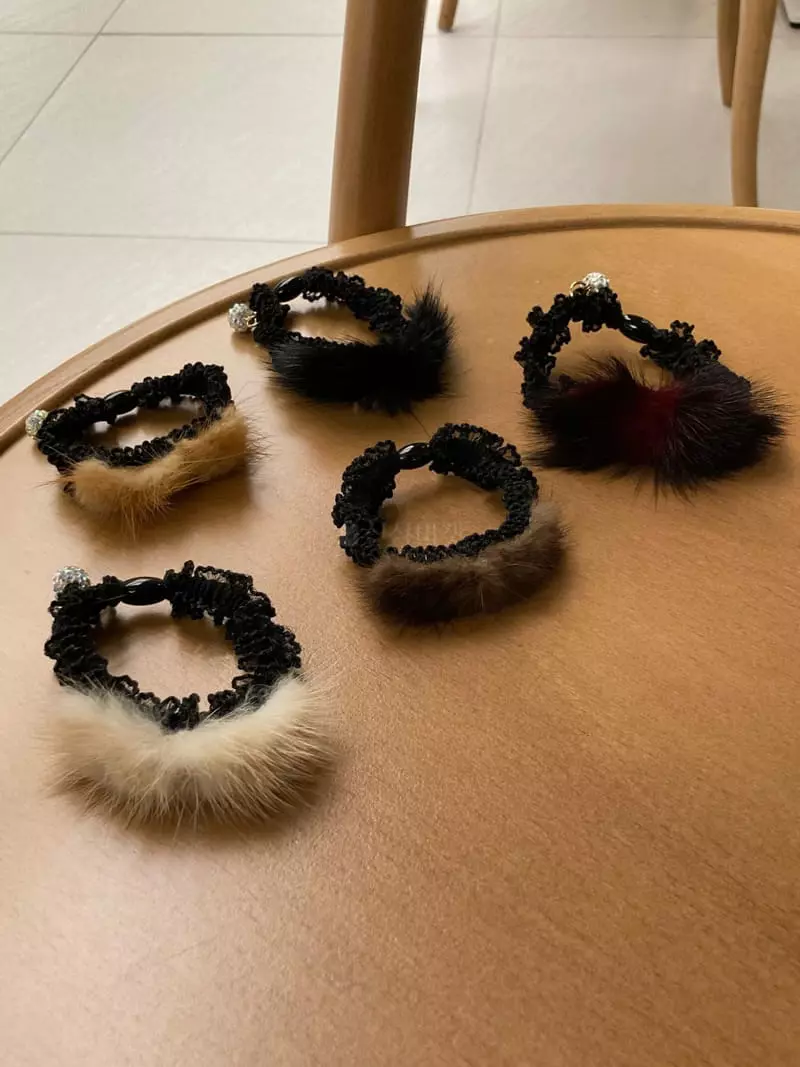 Nouveau - Korean Women Fashion - #momslook - Lace Hairring - 2