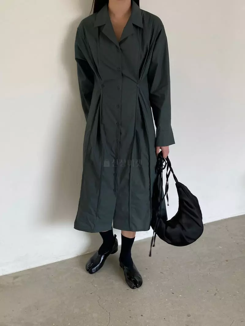 Nyunyu-Seoul - Korean Women Fashion - #momslook - Tailor One-piece - 10