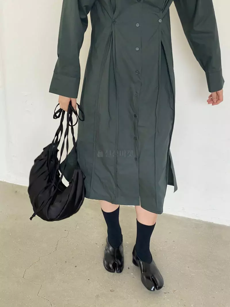 Nyunyu-Seoul - Korean Women Fashion - #momslook - Tailor One-piece - 12
