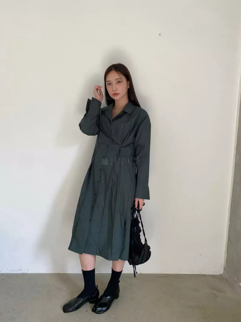 Nyunyu-Seoul - Korean Women Fashion - #momslook - Tailor One-piece - 6